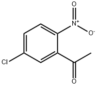 1-(5-氯-2-硝基)苯乙酮 结构式