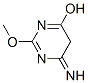 4-Pyrimidinol, 5,6-dihydro-6-imino-2-methoxy- (9CI) 结构式