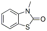 3-Methyl-2-benzothiazolinone 结构式