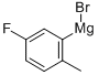 5-氟-2-甲基苯基溴化镁 结构式
