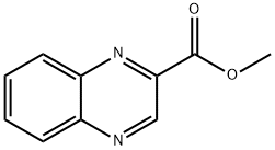 喹喔啉-2-甲酸甲酯 结构式
