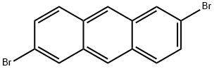 2,6-二溴蒽 结构式