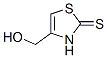 2(3H)-Thiazolethione, 4-(hydroxymethyl)- (9CI) 结构式