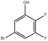 5-溴-2,3-二氟苯酚 结构式