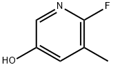 2-氟-3-甲基-5-羟基吡啶 结构式