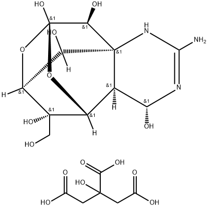 河豚毒素鹼 结构式