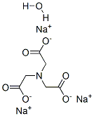 TRISODIUMNITRILOTRIACETICACIDMONOHYDRATE 结构式