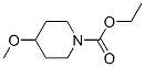 1-Piperidinecarboxylic  acid,  4-methoxy-,  ethyl  ester 结构式