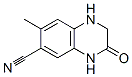 6-Quinoxalinecarbonitrile,1,2,3,4-tetrahydro-7-methyl-3-oxo-(9CI) 结构式