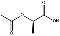 (R)-(+)-2-乙酰氧基丙酸 结构式