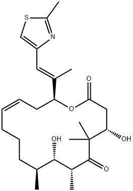埃博霉素 C 结构式