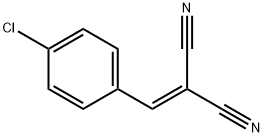 2-(4-氯亚苄基)丙二腈 结构式