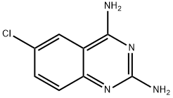 6-氯喹唑啉-2,4-二胺 结构式