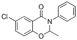 6-Chloro-2-methyl-3-phenyl-2H-1,3-benzoxazin-4(3H)-one 结构式