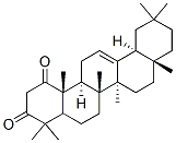 Olean-12-ene-1,3-dione 结构式