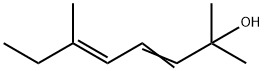 2,6-二甲基-(E)-3,5-辛二烯-2-醇 结构式