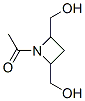 2,4-Azetidinedimethanol, 1-acetyl- (9CI) 结构式