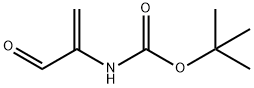Carbamic acid, (1-formylethenyl)-, 1,1-dimethylethyl ester (9CI) 结构式