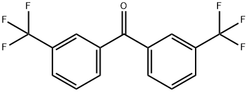 3,3'-双(三氟甲基)苯甲酮 结构式