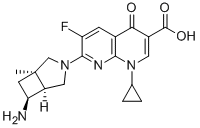 Ecenofloxacin 结构式