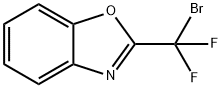 2-(溴二氟甲基)-1,3-苯并恶唑 结构式