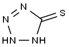 1H-Tetrazole-5(4H)-thione 结构式