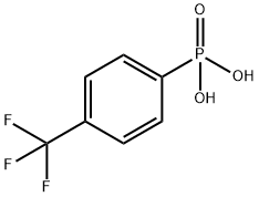 (4-TRIFLUOROMETHYL-PHENYL)-PHOSPHONIC ACID 结构式