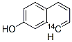 B-NAPHTHOL-8-14C 结构式