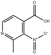 2-甲基-3-硝基-4-吡啶甲酸 结构式