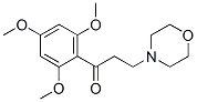 3-Morpholino-1-(2,4,6-trimethoxyphenyl)-1-propanone 结构式
