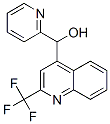 alpha-2-Pyridyl-4-[2-trifluoromethylquinoline]methanol 结构式
