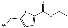 呋喃-2-羧酸,5-氨基甲基-,乙酯 结构式