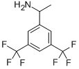 1-(3,5-双(三氟甲基)苯基)乙胺 结构式