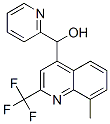 a-(2-Pyridyl)-8-methyl-2-trifluoromethyl-4-quinolinemethanol 结构式