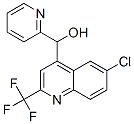 [6-Chloro-2-(trifluoromethyl)-4-quinolinyl](2-pyridinyl)methanol 结构式