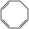 1,3,5-Cyclooctatriene 结构式