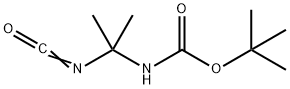 Carbamic acid, (1-isocyanato-1-methylethyl)-, 1,1-dimethylethyl ester (9CI) 结构式