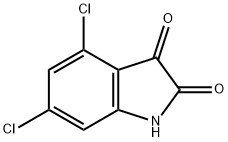 4,6-二氯靛红 结构式