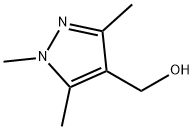 1,3,5-三甲基-4-羟甲基-1H-吡唑 结构式