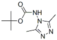 Carbamic acid, (3,5-dimethyl-4H-1,2,4-triazol-4-yl)-, 1,1-dimethylethyl ester 结构式