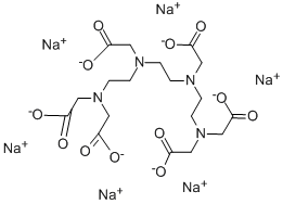 TRIETHYLENETETRAMINE-N,N,N',N'',N''',N'''-HEXAACETIC ACID HEXASODIUM SALT 结构式