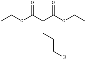 3-氯丙基丙二酸二乙酯 结构式