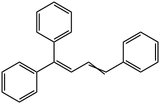 1,1',1''-(1,3-butadien-1-yl-4-ylidene)trisbenzene  结构式