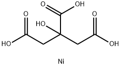nickel(2+) hydrogen citrate 结构式
