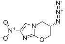 (6S)-6-叠氮-6,7-二氢-2-硝基-5H-咪唑并[2,1-B][1,3]恶嗪 结构式