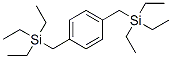 Silane,[1,4-phenylenebis(methylene)bis]triethyl- 结构式