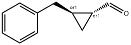 Cyclopropanecarboxaldehyde, 2-(phenylmethyl)-, trans- (9CI) 结构式