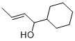 1-环己基-2-丁烯醇 结构式