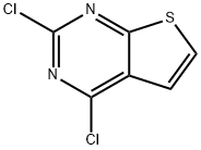 2,4-二氯噻吩[2,3-D]嘧啶 结构式