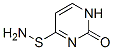 4-Pyrimidinesulfenamide, 1,2-dihydro-2-oxo- (9CI) 结构式